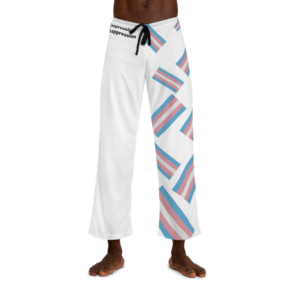 Unisex Lounge Sleepwear with Trans Flag