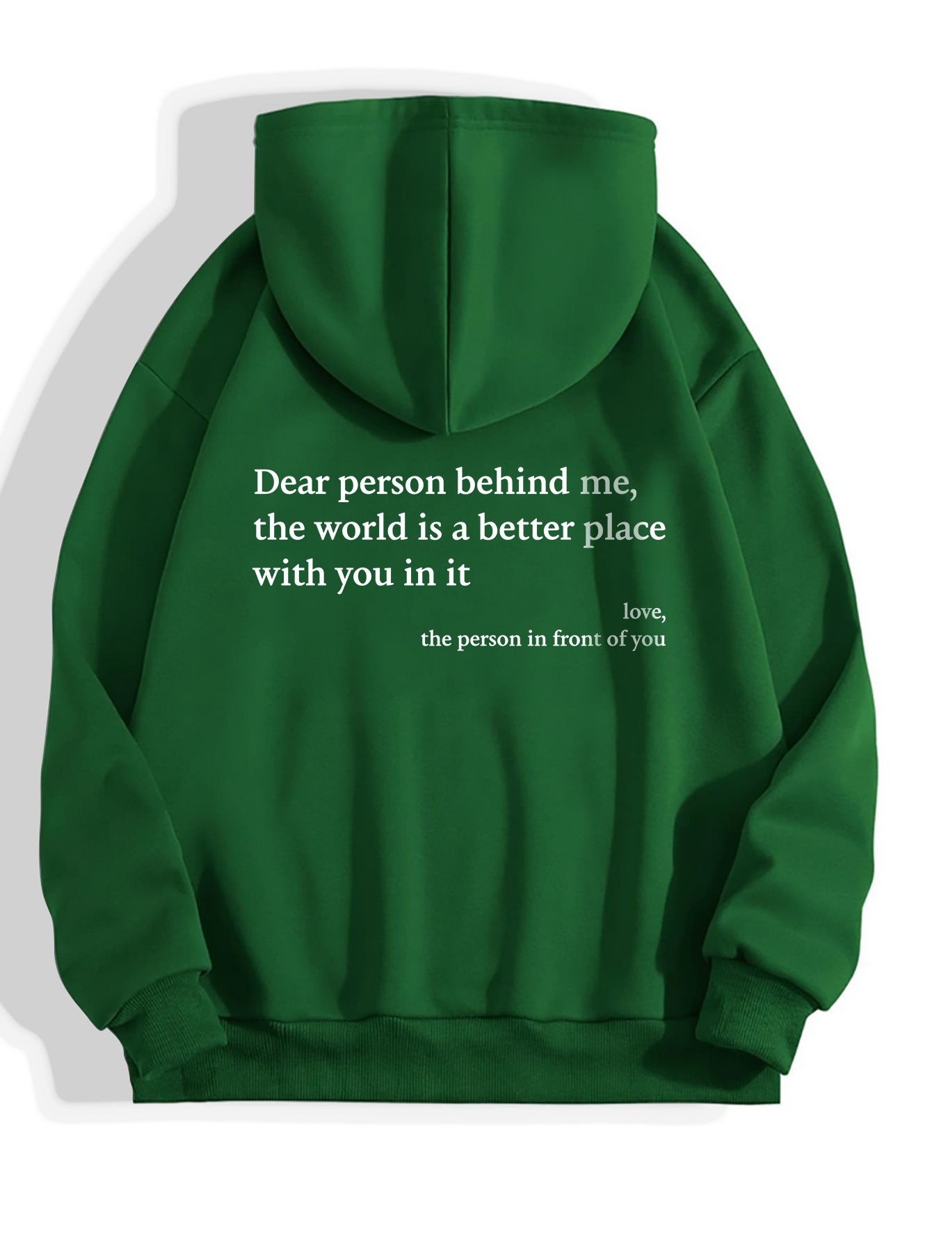 "The world is a better Place" Hoodie  | Viral Mental Health Awareness Sweatshirt