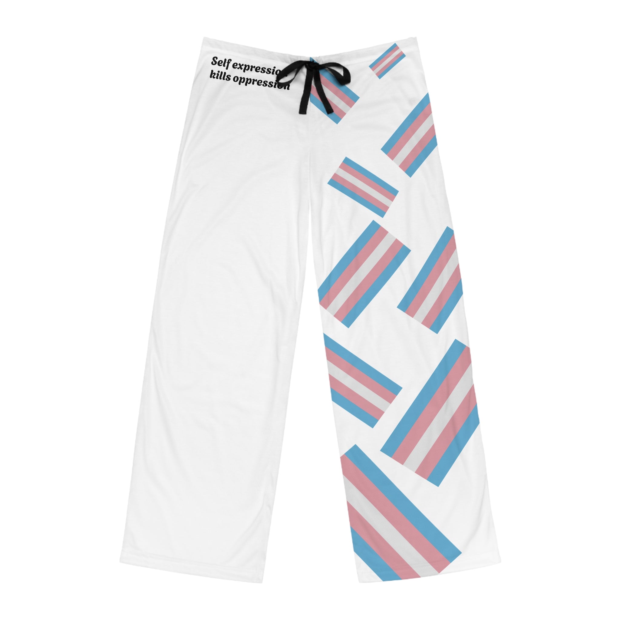Unisex Lounge Sleepwear with Trans Flag