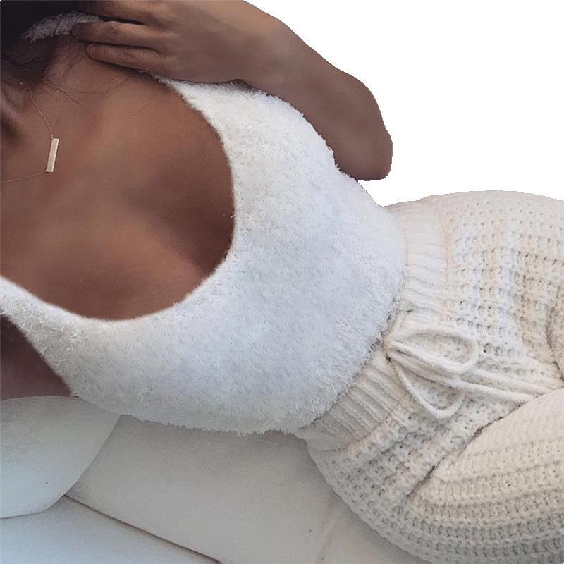 Soft-Touch Chenille Cardigan & Pant Trio