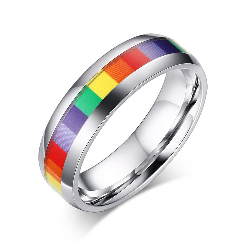 Pride Rainbow Unisex Rings