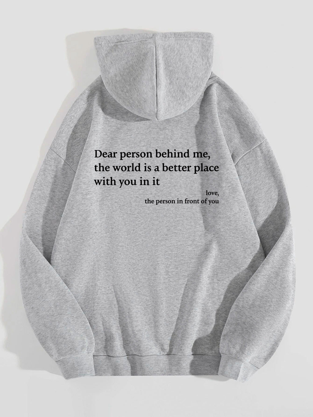 "The world is a better Place" Hoodie  | Viral Mental Health Awareness Sweatshirt