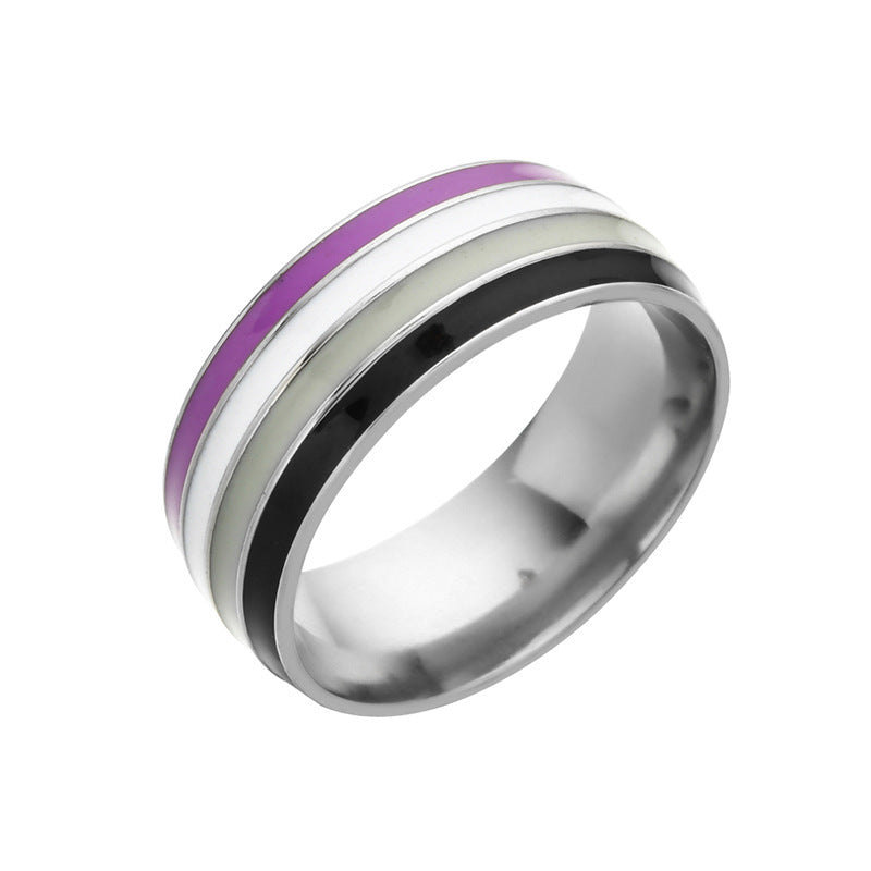 Pride Stainless Steel Rings