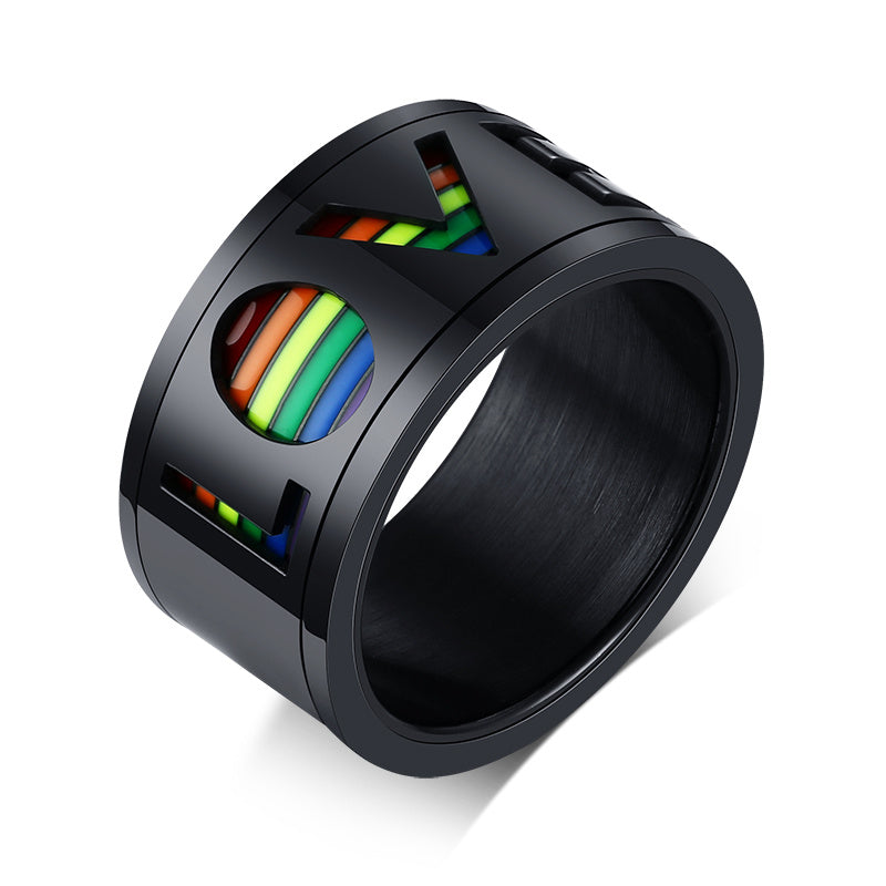 Pride Rainbow Unisex Rings