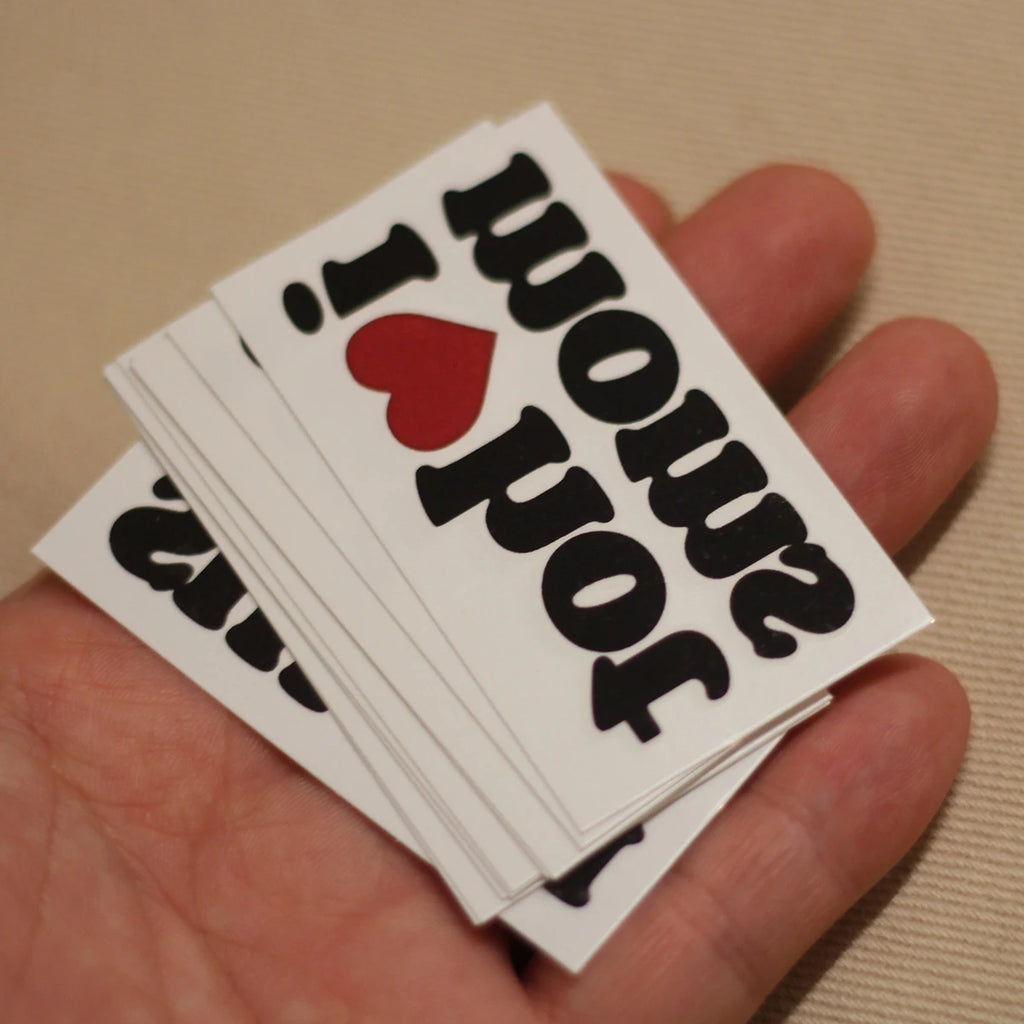 i love hot moms Temporary Tattoo 10pcs   Fake Body Art