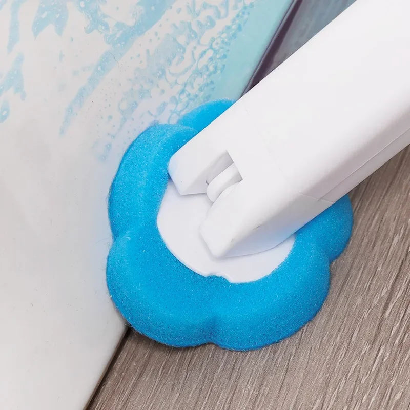 6-60PCS Disposable Toilet Brush Heads Bathroom Replacement Sponges Head Toilet Cleaning Brush Refills No Dead Angle Brush Heads