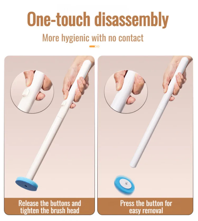 Household disposable toilet brush set special decontamination throwable replacement