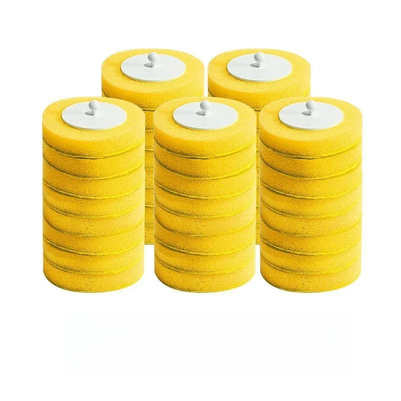 Household disposable toilet brush set special decontamination throwable replacement