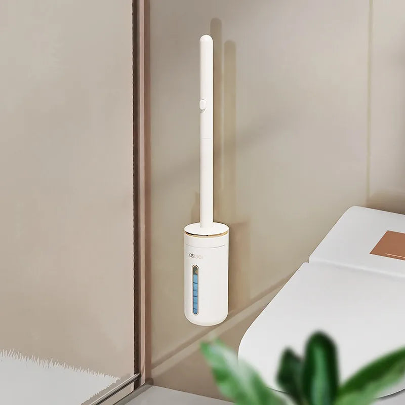 Household disposable toilet brush set special decontamination throwable replacement