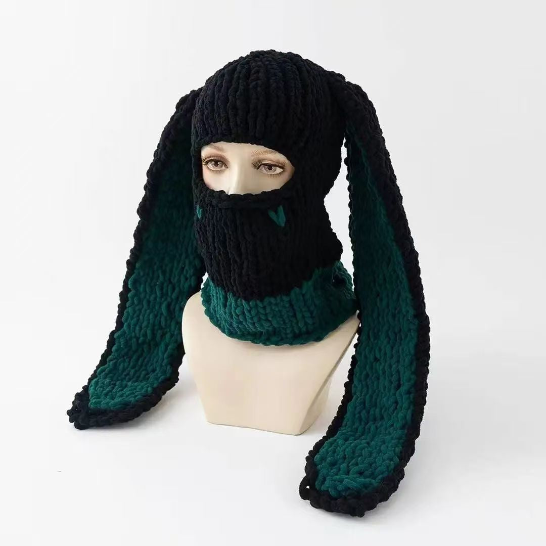 The "Lop-Ear" Chunky Knit Balaclava
