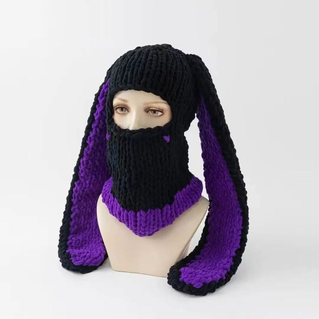 The "Lop-Ear" Chunky Knit Balaclava