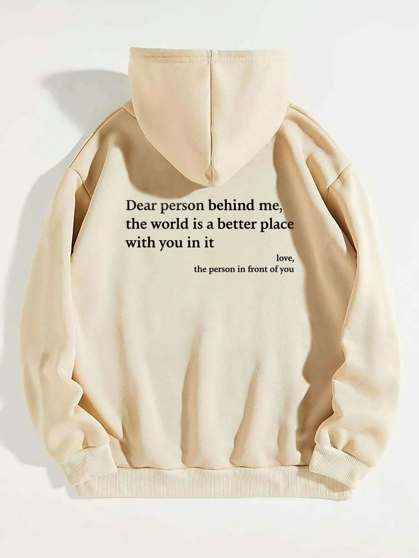 "The world is a better Place" Hoodie  | Viral Mental Health Awareness Sweatshirt