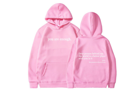 "The world is a better Place" Hoodie  | Viral Mental Health Awareness Sweatshirt