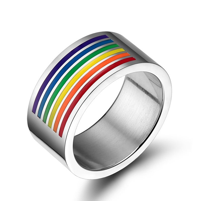 Pride Rainbow Unisex Rings