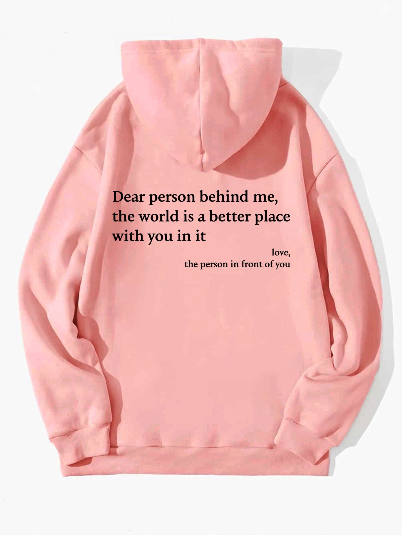 "The world is a better Place" Hoodie  | Viral Mental Health Awareness Sweatshirt